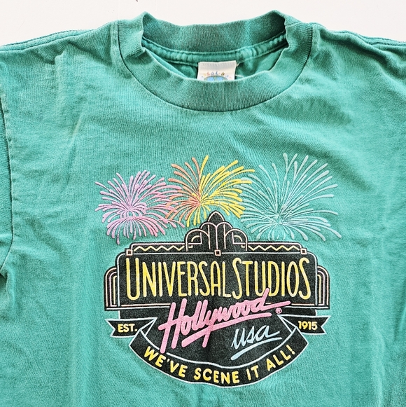 Vintage Universal Studios Hollywood "We've Scene It All" Single Stitch T-Shirt L - Picture 6 of 13